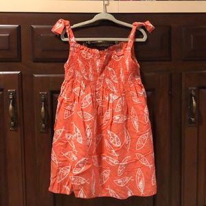 Tybee Island Girls AUDREY Fish Boho Sundress 2T-4T